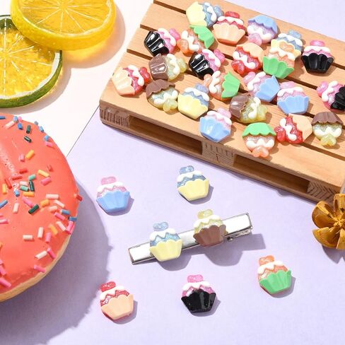 Stiesy 100 Pcs Opaque Resin Letter Slime Charm Randomly Mixed Alphabet Flatback No Hole Beads Nail Art Charms Decoden Cabochons for Scrapbooking Embellishment Hair Clips Jewelry Making DIY Craft in Kuwait