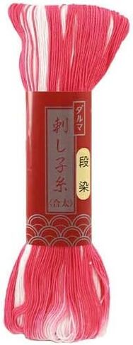 Sashiko Thread JUMBO Skein, 100 meters - Color #116 "Red" - Japanese Quilting & Embroidery in Kuwait