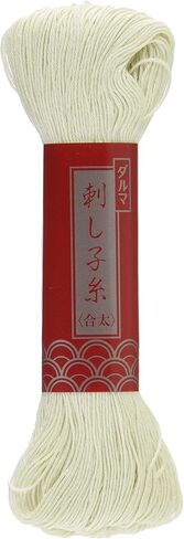 Sashiko Thread JUMBO Skein, 100 meters - Color #116 "Red" - Japanese Quilting & Embroidery in Kuwait