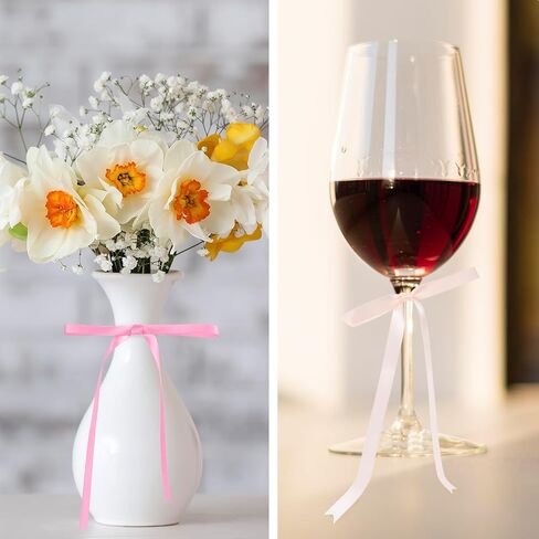 15pcs Black Satin Bows with Twist Tie, Pre-Made Bowknot Decoration for Candy Cookies Cake Wrapping, Classical Bows for Engagement Wedding Birthday Party in Kuwait