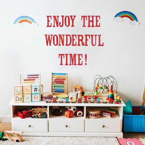 رسائل لوحة إعلانات Glitter 155 قطعة 4 بوصة ملصقات رسائل للوحة الملصقات عصا على رسائل لعرض Bulletin Board Distric Home School Decore (Red) in Kuwait