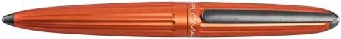 Diplomat - Aero - Fountain Pen in Stainless Steel - Fine - Black - Resistant and Elegant - High End - 5 Years Warranty in Saudi Arabia