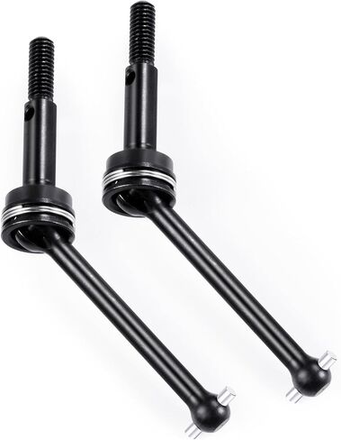 2pcs الصلب العالمي CVD رمح CVD Drivway Dogbone مفصل TT02 الأمامي الخلفي CVD رمح متوافق مع Tamiya TT02 1/10 RC على الطريق Touring Car (TT02 Universal CVD Drive رمح) in Kuwait