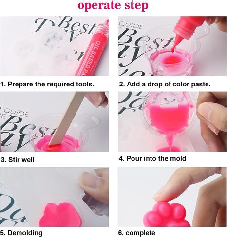 Epoxy Resin Color Pigment Oil-Based Paste Pigment, 20 Colors Highly Pigmented Paste use for Epoxy Resin, Candle, Silicone Rubber, Soap, Wax Coloring, CraftsMaking - 1 oz/30 ml Each in Kuwait