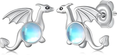 Bearded Dragon Gifts S925 Sterling Silver Bearded Dragon Earrings Bearded Dragon Jewelry Gifts for Women in Saudi Arabia