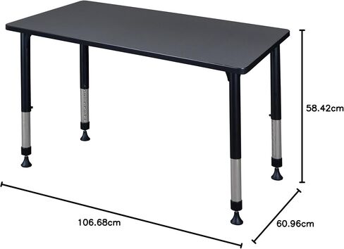 ريجنسي كي 72 "× 24" طاولة الفصل الدراسي القابل للتعديل ، القيقب in Saudi Arabia