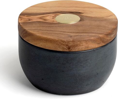 Berard Round Millenari Salt Keeper, 4 x 2.75in, White in Kuwait