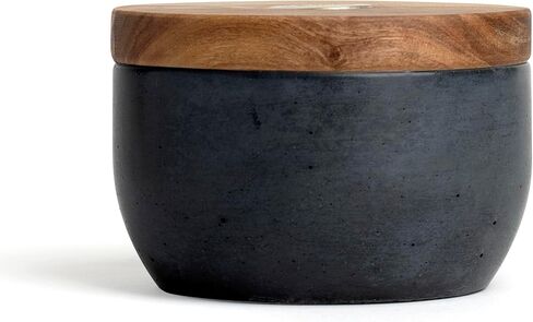 Berard Round Millenari Salt Keeper, 4 x 2.75in, White in Kuwait