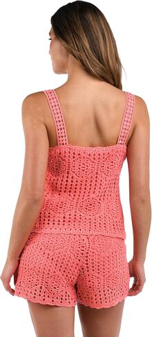 La Blanca womens Over the Shoulder Tank Top Swimsuit Cover Up in Saudi Arabia