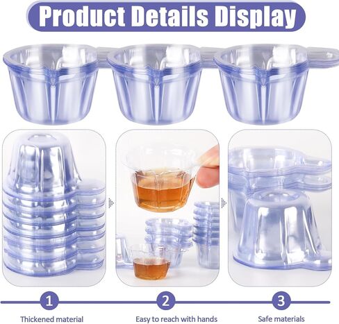 400 Pack Urine Cups, Disposable Plastic Urine Collection Cups 40ml Plastic Urine Cups Urine Specimen Container Cups for Pregnancy Confirm/Ovulation Test/pH Test Etc in Kuwait