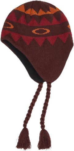 Oakley Men's Nordic Earflap Beanie, Fern Norway Pattern in Saudi Arabia