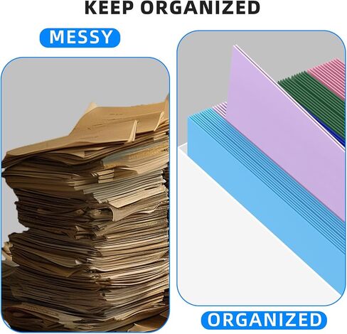 50 Pack Upgraded Pocket Folders,File Folders with Pockets Fit Letter Size Paper,File Folders Letter Size,Folders with Pockets for School Office Business Home,Sky Blue in Saudi Arabia