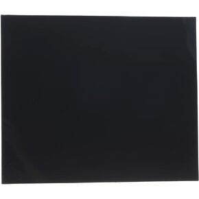 PATIKIL Blank Guitar Pickguard Material Scratch Plate 7.87 x 6.7 inch Self-Adhesive Acoustic Electric Guitar Parts Black