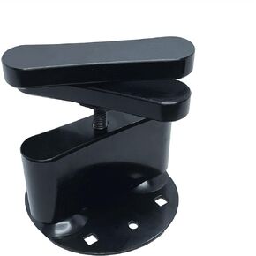 Gasoline Pack Mount for 2 Gallon Fuel Container and Water Container, Black, 1 pcs fuel mount