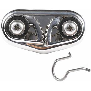 Fast Entry Stainless Steel Cam Cleat for Line Sizes Upto 7/16-Inch, 12mm