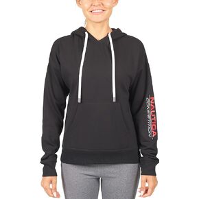 Nautica Competition Women's Athletic Active Basic Essential Pullover Sweatshirt Hoodie Ultra Soft Fleece With Pockets