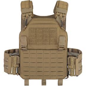 PETAC GEAR Laser-Cutting Vest for Men Cosplay — Quick Release Modular Lightweight MOLLE Weighted Training Vests.