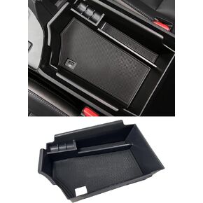 Vesul Center Console Armrest Storage Box Compatible with Infiniti QX50 2019-2023/QX55 2022-2023 ABS Tray Insert Organizer Glove Pallet