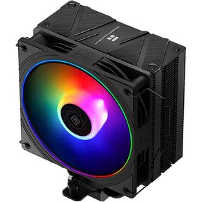 مبرد وحدة المعالجة المركزية من Thermalright Assassin Spirit 120 EVO Black، مبرد هواء وحدة المعالجة المركزية بمروحة ARGB هادئ 120 مم PWM، تقنية AGHP الرابعة، يدعم Intel lga1700/1150/1151/1200، AMD AM4 AM5، مبرد الكمبيوتر (AS120 EVO) in Kuwait