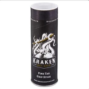Batting Pine Tar Grip Stick Enhancer for Baseball Bats and Other Sports Equipment, Pine Tar Brown, One Size (Paper Tube)