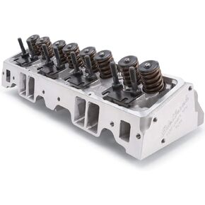 Edelbrock 60895 Performer RPM Cylinder Head Chamber Size 64cc Complete Single For Use w/86 And Earlier Small Block Chevy