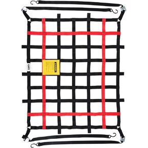 ORION MOTOR TECH Cargo Net for Pickup Truck Bed, 3.5'x4.2' Truck Short Bed Net for SUV ATV Oil Rig Cargo Rack, Heavy Duty Truck Bed Mesh Net Cargo Netting with S-Hook Straps Tie Down Strap Bungee Cord