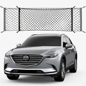 Cargo Trunk Net Upgraded Mesh Trunk Netting Compatible with Mazda CX-9 CX9 CX 9 New 2024 2023 2022 2021 2020 2019 2018 2017 2016 2015 2014 2013 2012 2011 2010 2009 2008 2007 Car Rear Grocery Net