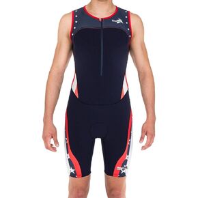 Rio LD Nation USA Men's Trisuit - Tri Suits - Triathlon - Trisuit Triathlon Mens