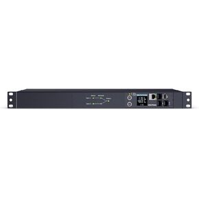 CyberPower PDU44004 Switched ATS PDU, 200-240V, 15A (Derated to 12A), 12 Outlets, 1U Rackmount