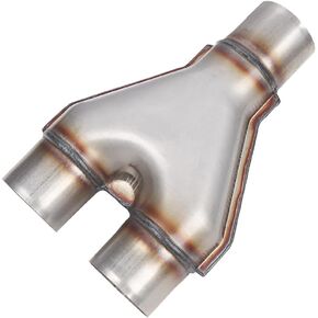 LCGP 3 Inch Inlet Y Pipe, LCGP Universal Stainless Steel Diesel Y-Pipe