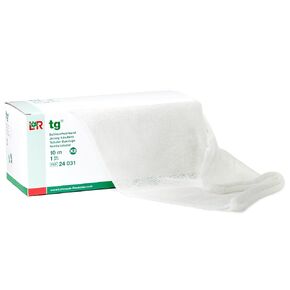 Lohmann & Rauscher tg Tubular Bandage, Seamless Knit Stockinette Wrap for Lymphedema Compression Bandaging, 67% Cotton, 33% Viscose, Size K2, 10 m Roll