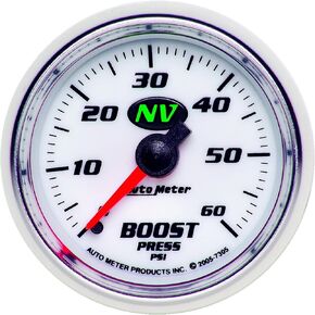 Auto Meter 7305 NV Mechanical Boost Gauge