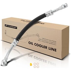 A-Premium Engine Oil Cooler Line Hose Assembly Compatible with BMW 320i 323Ci 323i 325Ci 325i 325xi 328Ci 328i 330Ci 330i 330xi X5 525i 528i 530i X3 Z3