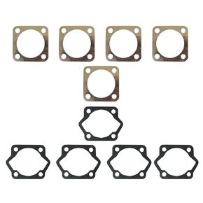 5pcs Cylinder Head Gasket + 5pcs Cylinder Base Bottom Gasket for 80cc Motorized Bike