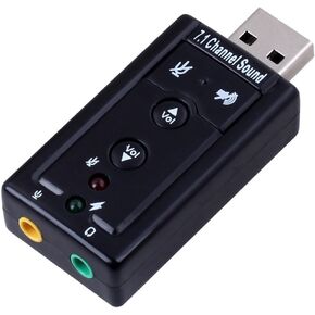 Generic 7.1 Channel USB External Sound Card Audio Adapter
