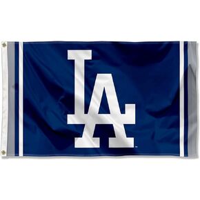 Los Angeles Dodgers LA Logo Flag and Banner