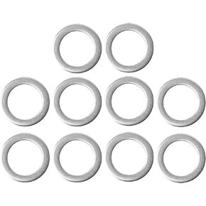 Oil Drian Plug Crush Washer Gasket Fit for Hyundai Kia - Oil Pan Washer Gasket Ring Seal Fit for Sonata Elantra Accent Tucson Veloster Sorento Optima Soul Forte, Replace 21513-23001