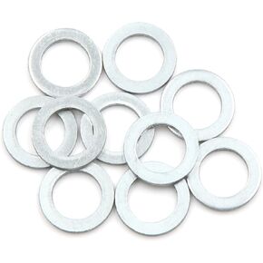 X AUTOHAUX 10pcs Universal Engine Oil Crush Washers Drain Plug Gaskets 12mm ID. 19.7mm OD. for Car