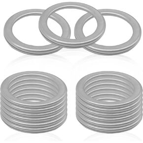 15PCS Seal Oil Drain Plug Gasket Replacement for Toyota 4Runner Land Cruiser Tundra RAV4 Tacoma FJ Cruiser Highlander Sequoia Sienna 12157-10010