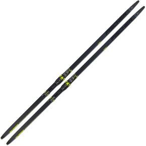 Fischer RCS Classic Plus Stiff 202 Skis with Race Pro Classic IFP Black Yellow XC-Binding