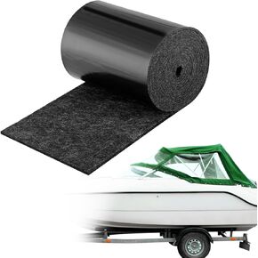 Boat Trailer Bunk Carpet - 13ft x 8inch 6mm Thick Marine Carpeting Covers with PVC for 2x4 Boat Lift Bunks, Bunk Board Runners Padding Mats Parts Accessories for Jet Ski in Kuwait