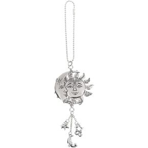 Ganz Sun and Moon Zinc Car Charm New