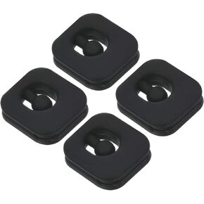 PATIKIL Tennis Vibration Dampener, Square-Shaped Silicone Shock Absorber Racket String Damping for Tennis Racquet