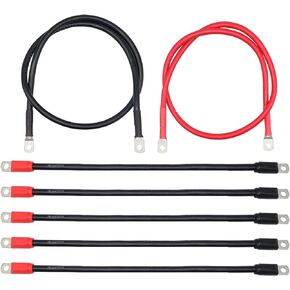 Golf Cart Heavy Duty Battery Cable 7 PCS Set 4 Gauge for 1994-up Club Car DS & Precedent 48Volt