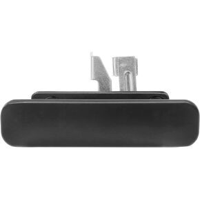 Exterior Door Handle, Compatible with 1992-2007 Ford E150 E250 E350 E450 Econoline & More, Rear Right Cargo & License Plate Tag Bracket Holder Housing | Replaces# 6C2Z-15434A20-AA Outside Handle