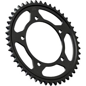 JT Sprockets JTR1331.42ZBK Black Steel Rear Sprocket, Single