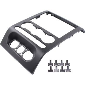 NewYall Black Dash Radio Climate Bezel Center Trim Panel