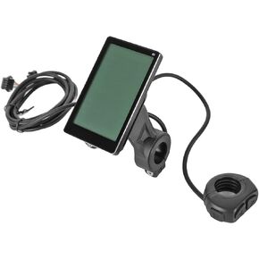 VBESTLIFE Electric Bike LCD Display, DC 24V 36V 48V 60V 64V Universal M5 LCD Panel Screen for Electric Bike Modification