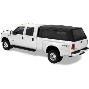 Bestop 7631035 Black Diamond Supertop للشاحنة - سرير 5.5 بوصة لسيارة 2004-2017 Chevy/GMC Silverado/Sierra 1500 Crew Cab