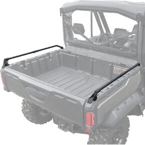 SAUTVS Cargo Bed Rails for Defender, Heavy Duty Combined Cargo Box Side Rails Kit for Can-Am Defender HD5 / HD8 / HD10 / MAX 2016-2023 Accessories (Replace #715003444)